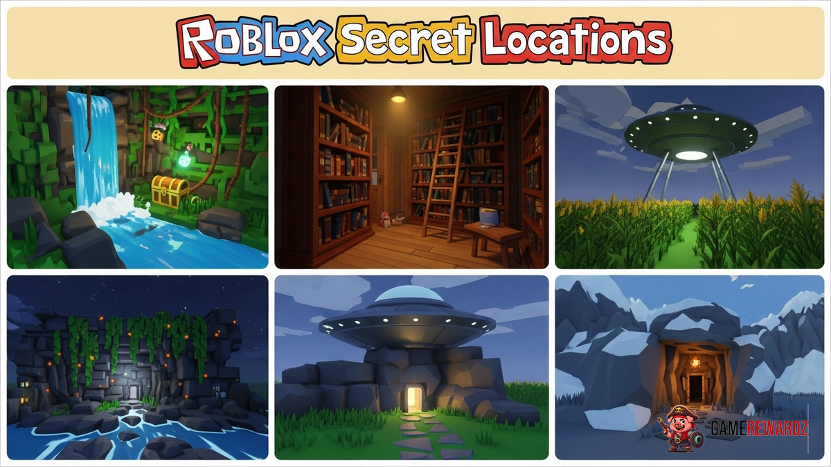 Roblox Secret Locations in Games